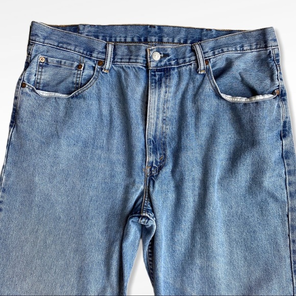 Vintage Levi’s 550 relaxed fit light wash 80s VTG - Picture 3 of 12